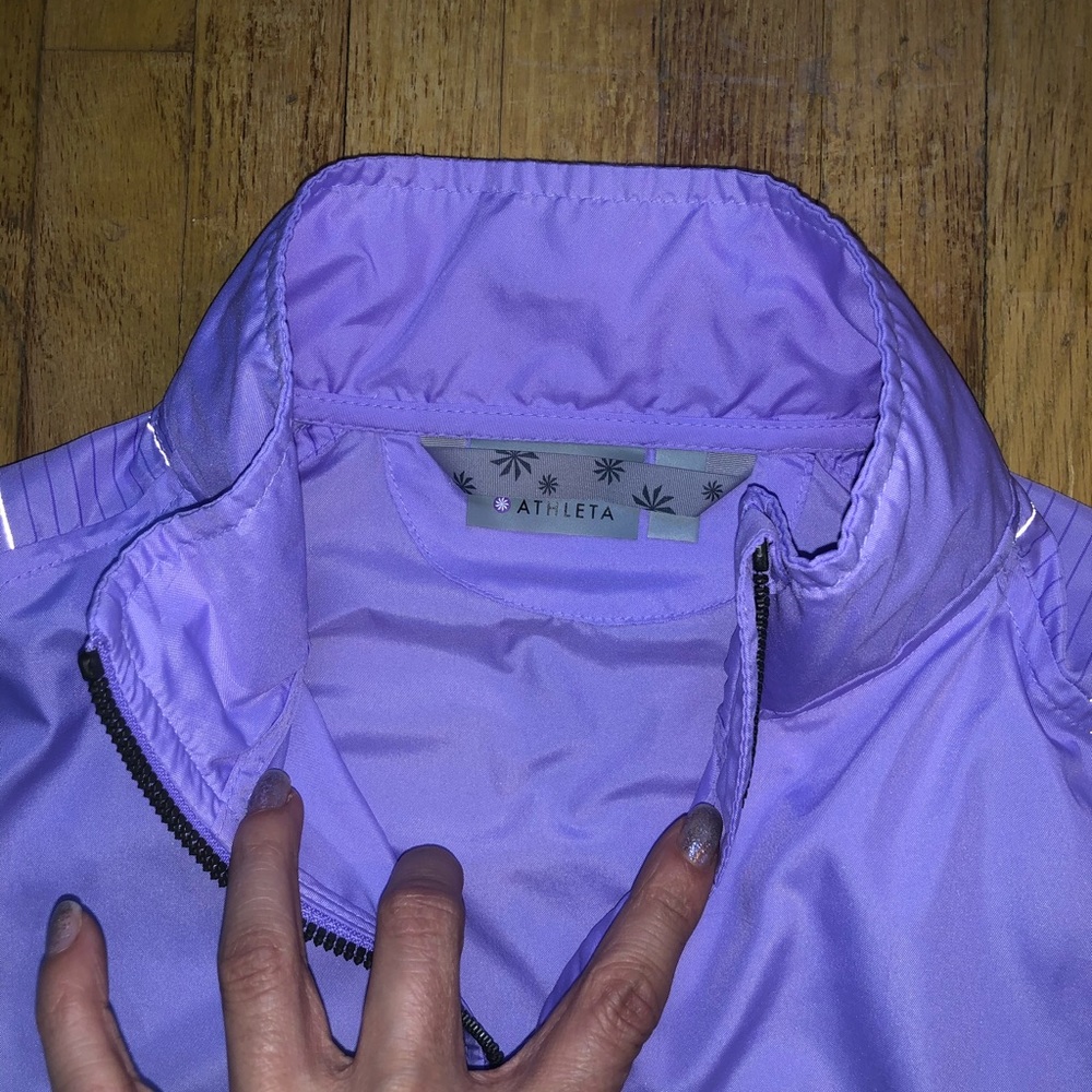 Athleta Lilac Reflective Jacket - image 5